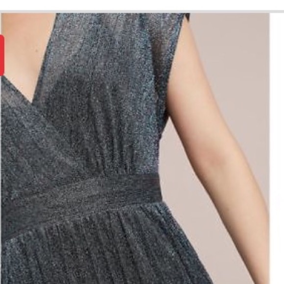 Anthropologie Dresses & Skirts - Anthro Moulinette Souers Wrap Metallic Dress NWT